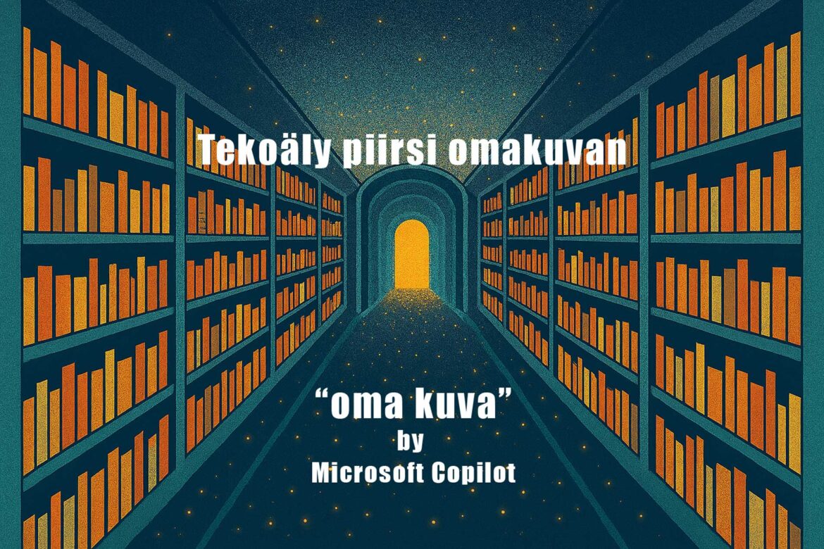 Copilot AI:n piirtämä omakuva itsestään